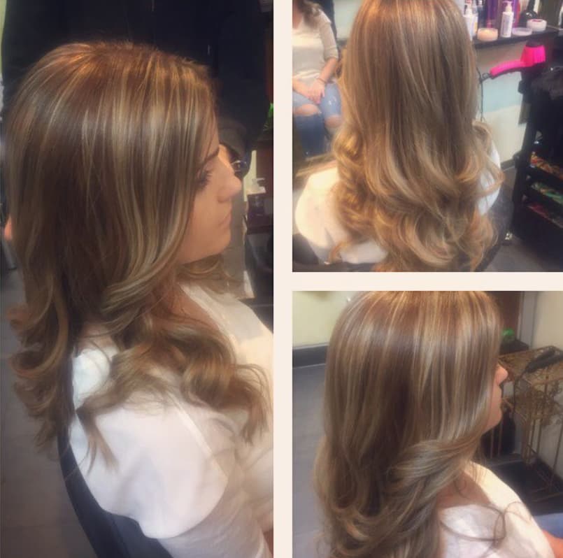 Frisuren Collage